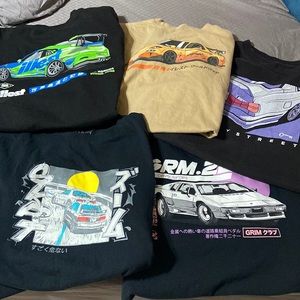 Car shirt lot